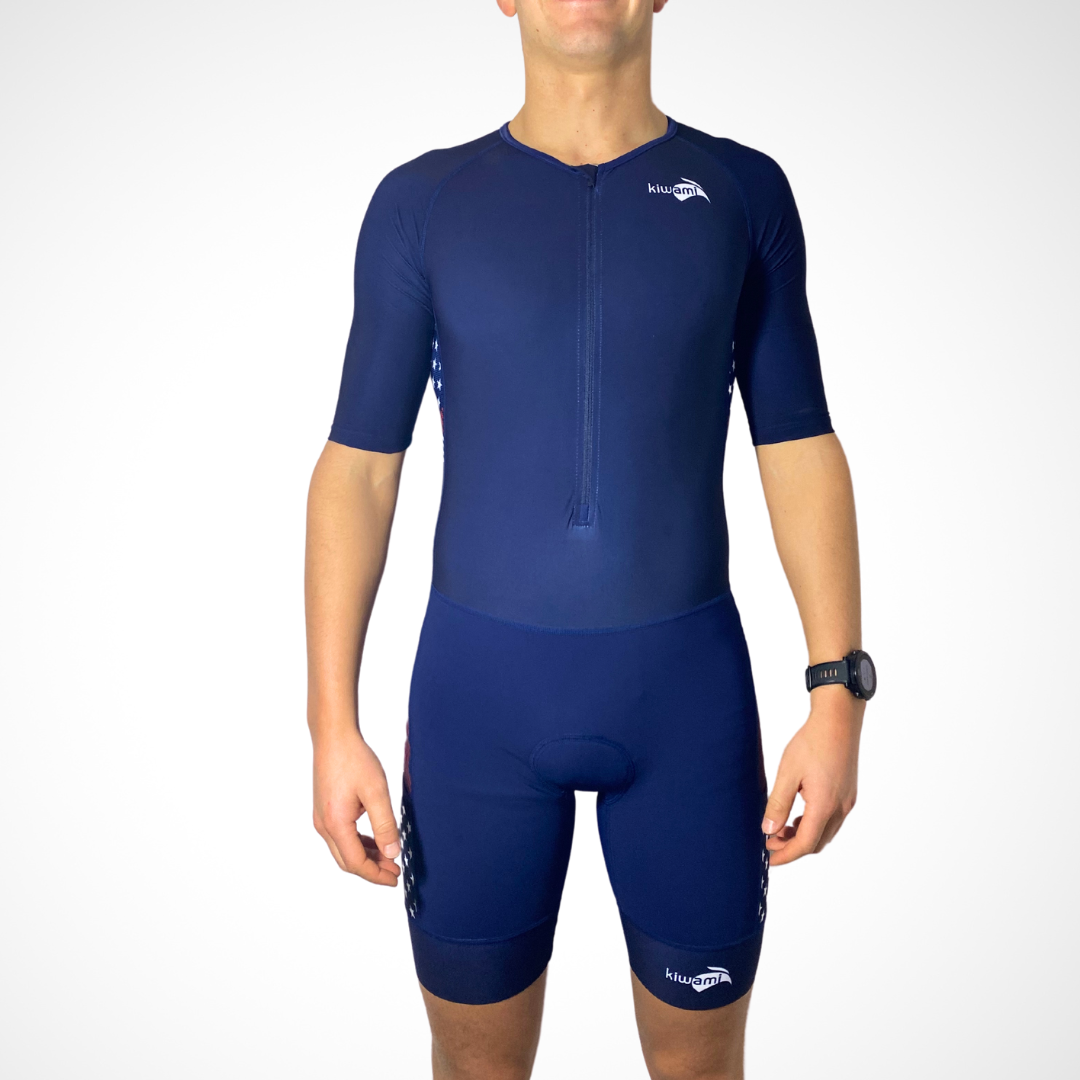 usa triathlon - triathlete swim bike run speedsuit aero kiwami sports