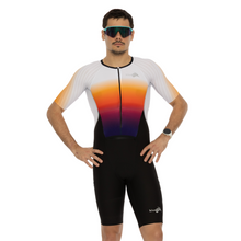 Load image into Gallery viewer, Fastest suit for long distance - trisuit Developed by Kiwami in collaboration with professional triathletes . Kona Hawaii, Nice France