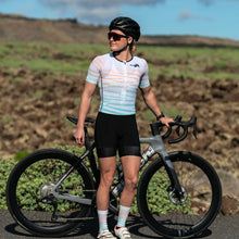Load image into Gallery viewer, Women’s aero triathlon suit – bold design, high-performance fit, and ultimate comfort