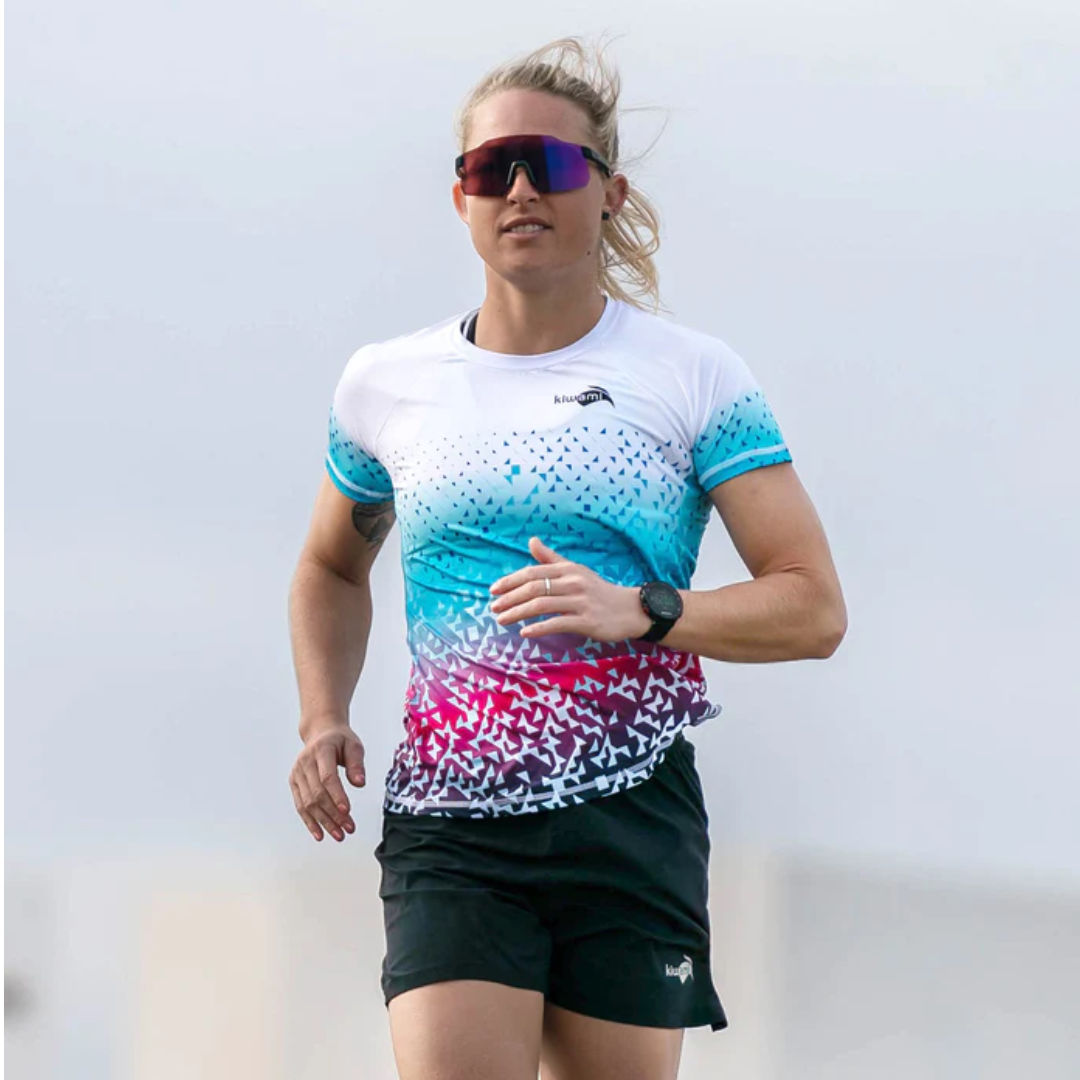 WOMEN'S RUNNING T-SHIRT DELTA PINK