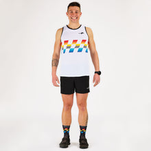 Load image into Gallery viewer, Men's Running Tanks Kiwami Sports for triathletes and runners. Running singlets allow you to run comfortably. Lighweight, breathable.