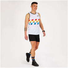 Load image into Gallery viewer, Men's Running Tanks Kiwami Sports for triathletes and runners. Running singlets allow you to run comfortably. Lighweight, breathable.