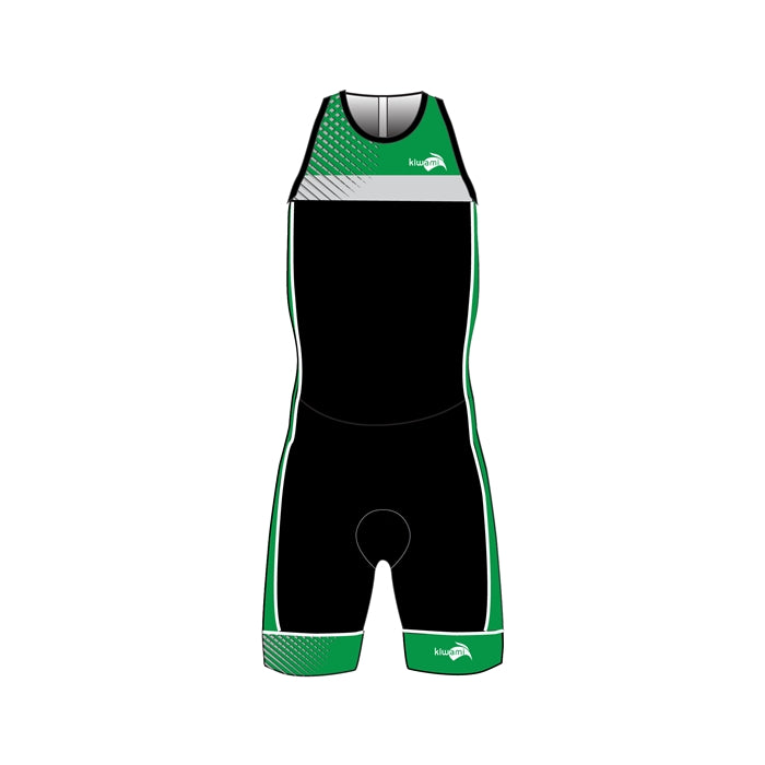 PRIMA 2 RACE JUNIOR TRISUIT UNISEX- BLACK GREEN