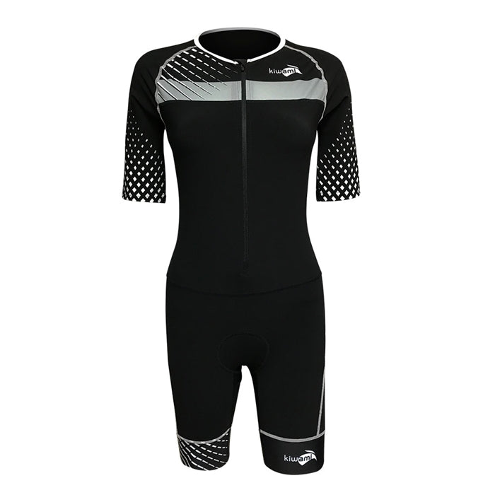 Combinaison De Triathlon Kiwami Prima LD Aero Monobloc - Homme, Couleur Bleu/turquoise/blanc, Neuve