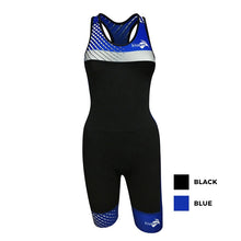 Load image into Gallery viewer, PRIMA 2 RACE OPENBACK TRISUIT BLACK BLUE
