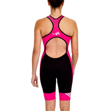 Load image into Gallery viewer, PRIMA 2 RACE OPENBACK TRISUIT BLACK PINK
