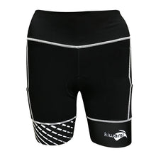 Load image into Gallery viewer, WOMEN'S PRIMA 2 TRI SHORTS BLACK