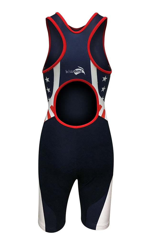 RIO AMPHIBIAN NATION USA OPENBACK TRISUIT