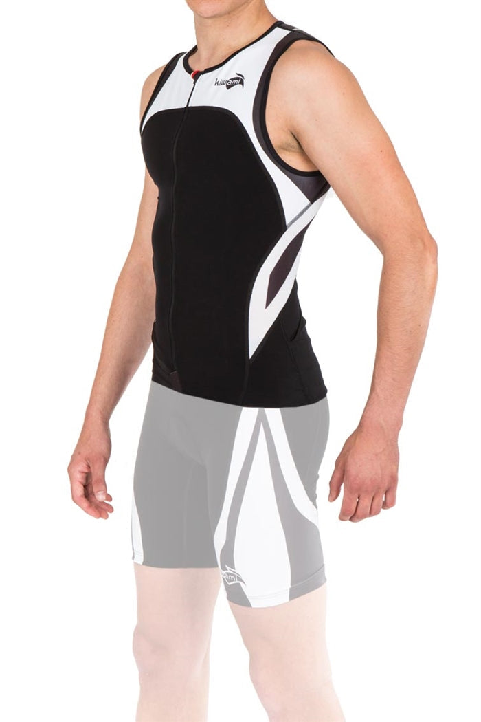 RIO TRI TOP BLACK WHITE