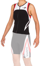 Load image into Gallery viewer, RIO TRI TOP BLACK RED WHITE
