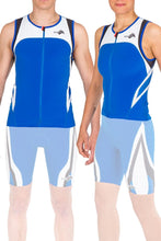 Load image into Gallery viewer, RIO TRI TOP ROYAL BLACK WHITE