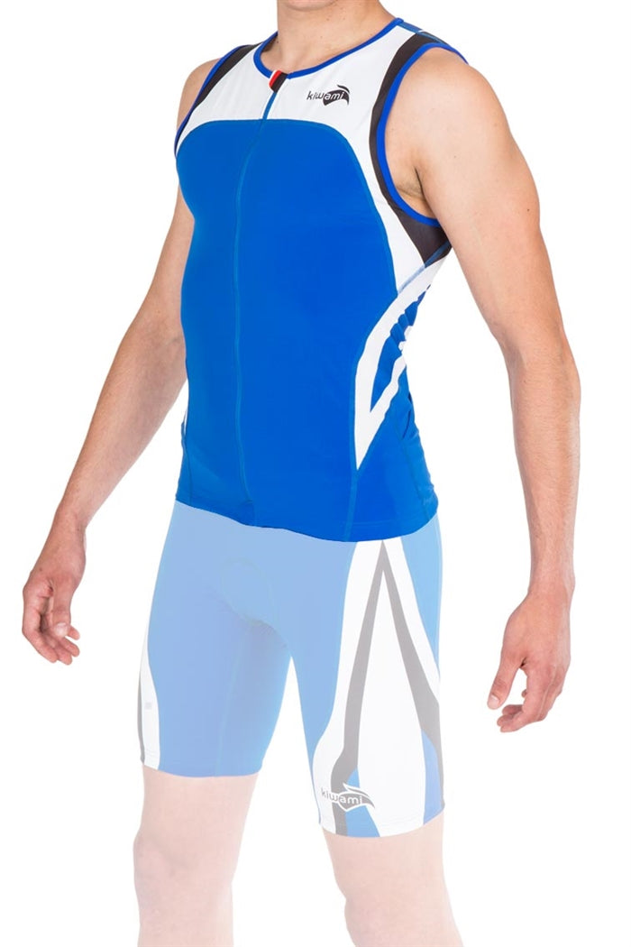 RIO TRI TOP ROYAL BLACK WHITE