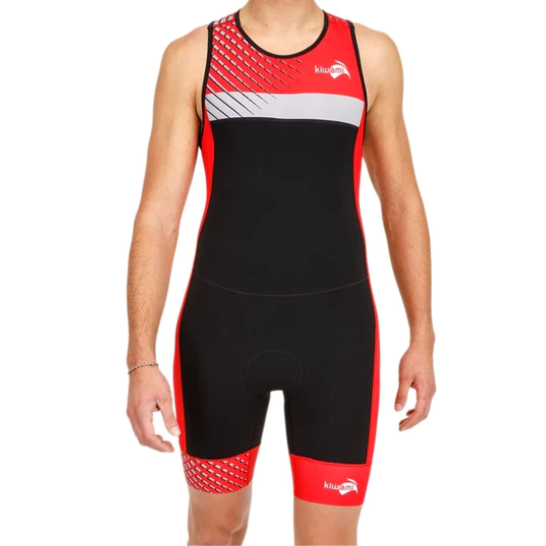 PRIMA 2 RACE TRISUIT- BLACK/RED