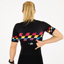 Load image into Gallery viewer, PRIMA 2 LD AERO WOMEN'S FINISHER BLACK TRISUIT