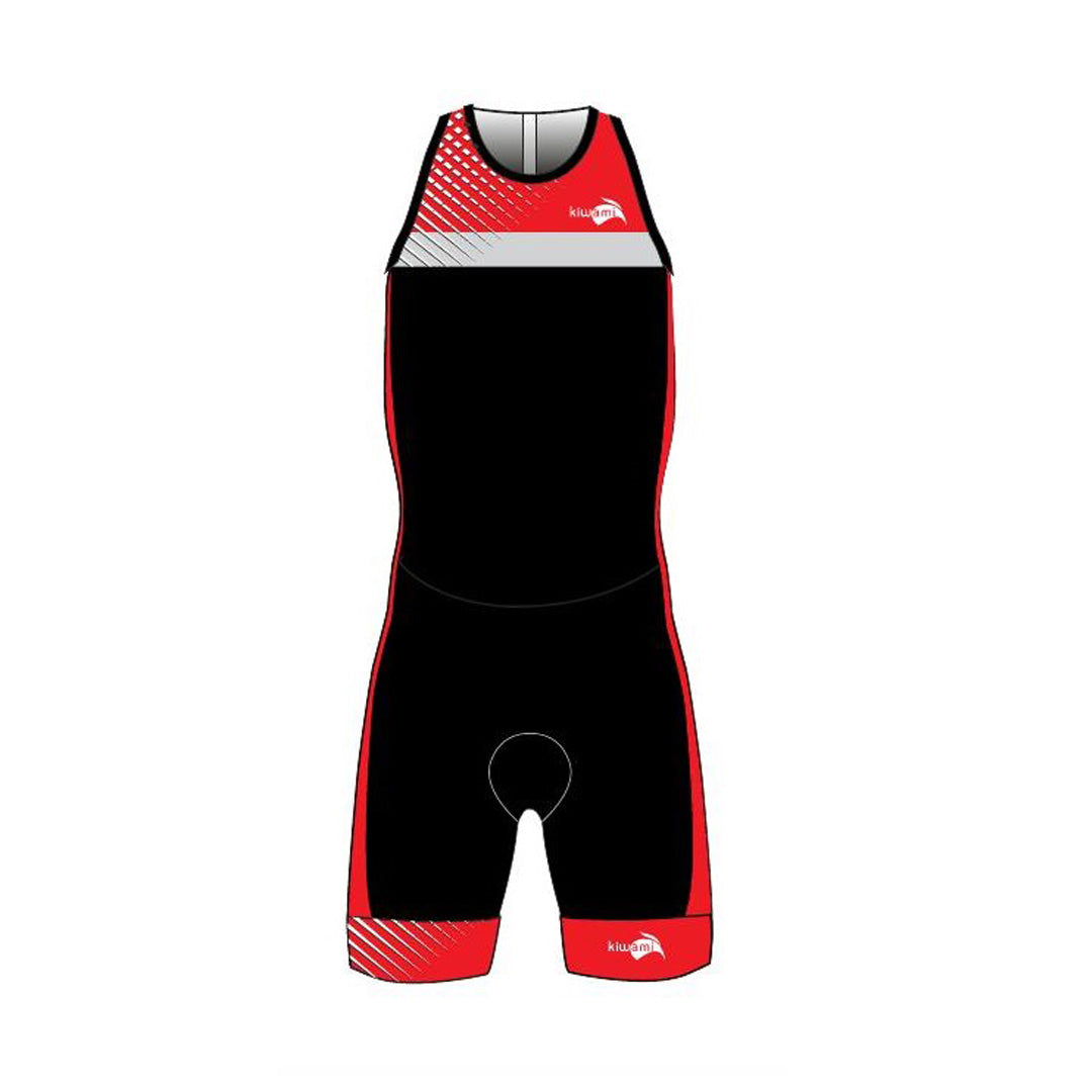 PRIMA 2 RACE JUNIOR TRISUIT UNISEX-BLACK RED