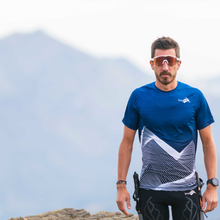 Load image into Gallery viewer, Men's running t-shirt Glacier