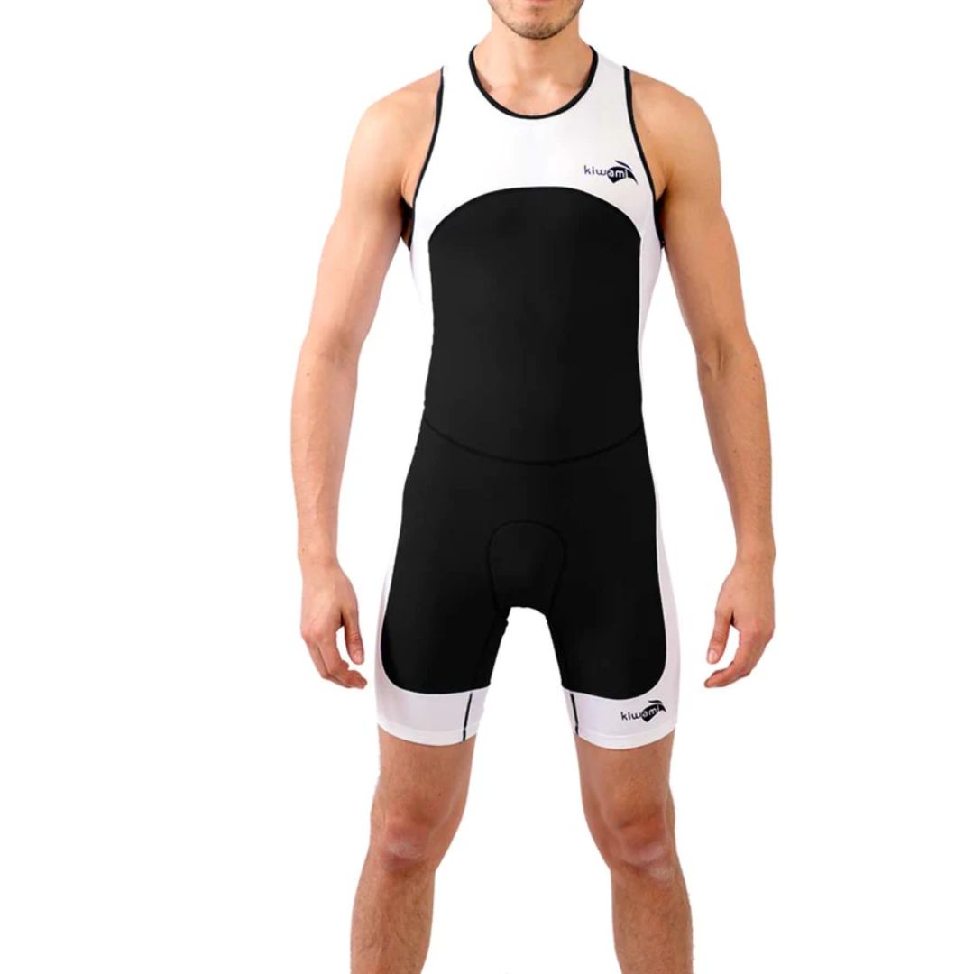 PRIMA RACE TRISUIT BLACK WHITE