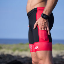 Load image into Gallery viewer, PRIMA 2 TRI SHORTS- BLACK/RED