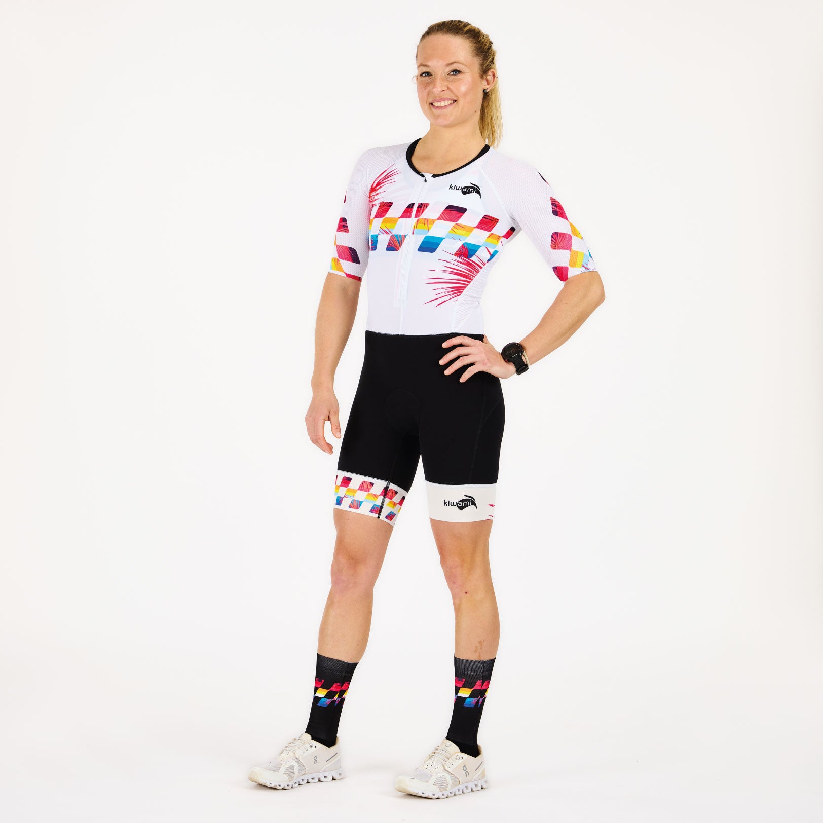 WOMEN'S HIRANGA AERO TRISUIT - FINISHER WHITE