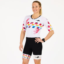 Load image into Gallery viewer, WOMEN'S HIRANGA AERO TRISUIT - FINISHER WHITE