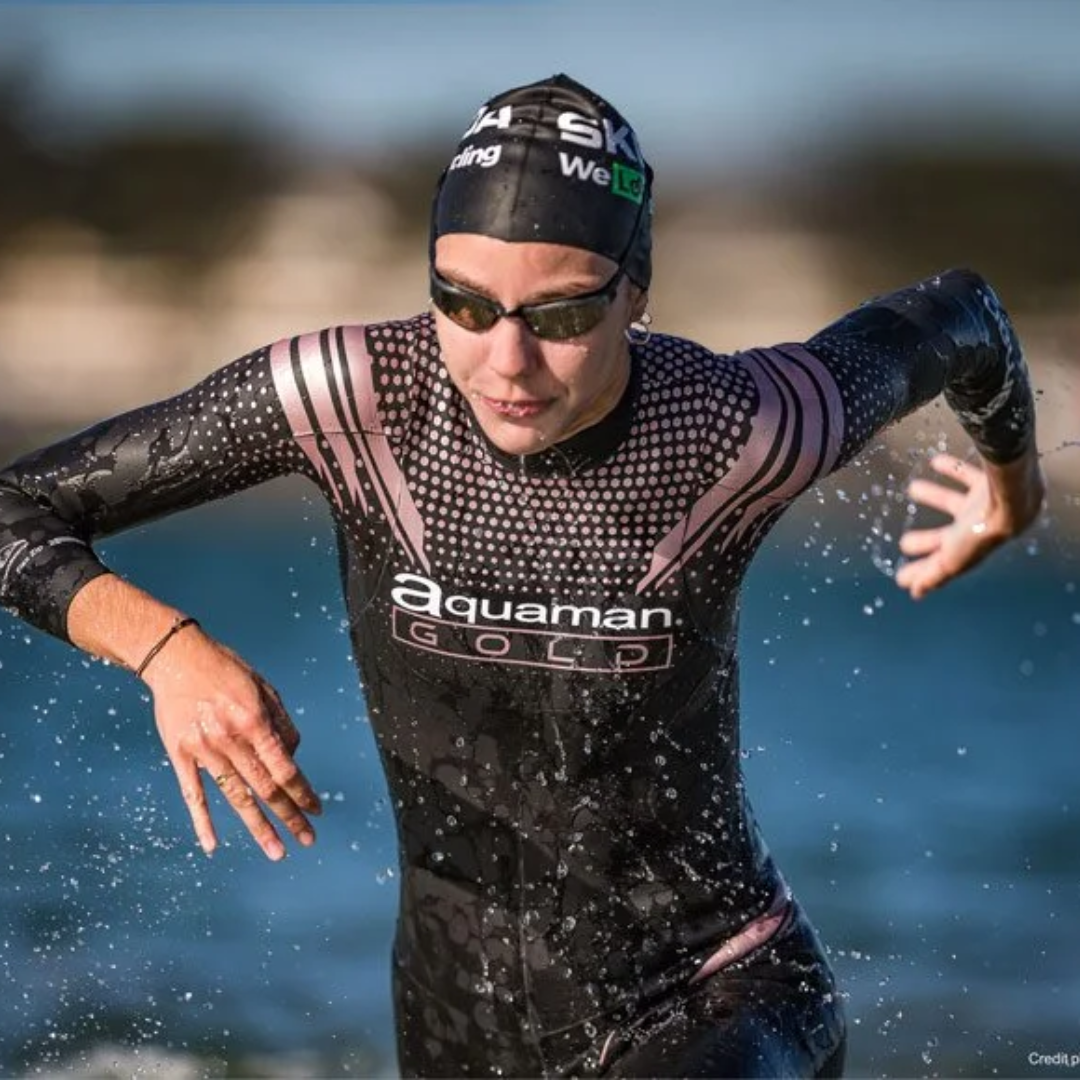AQUAMAN WOMEN'S CELL GOLD WETSUIT