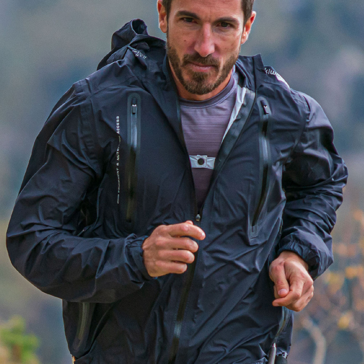 Waterproof trail running jacket Expand-