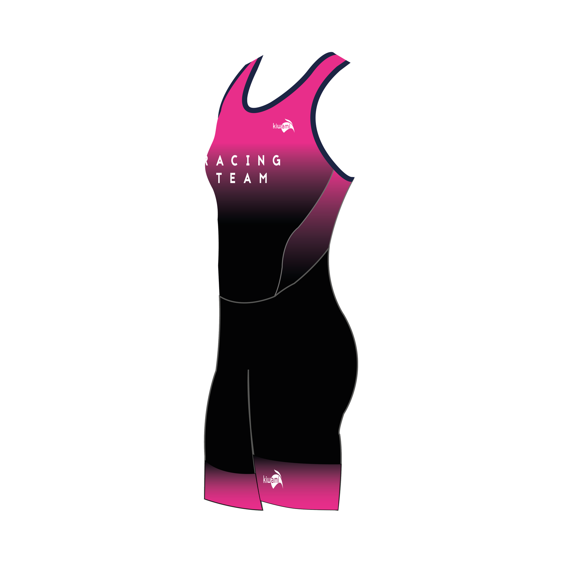 OPENBACK TRISUIT RACING TEAM PINK