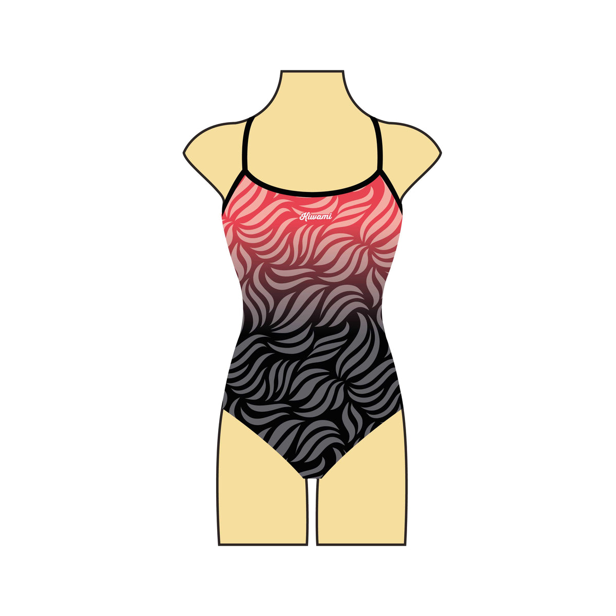 WOMEN'S SWIMSUIT MOANA RACING TEAM RED 25