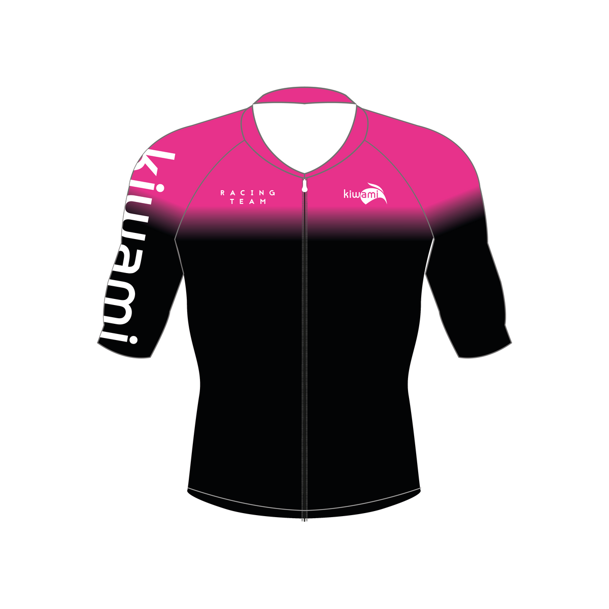 WOMEN'S SPANDELLES BIKE JERSEY RACING TEAM PINK 25