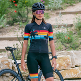 WOMEN'S TOURMALET CYCLING BIB SHORT MALIBU BLACK