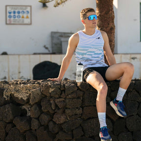 Men’s training tank top – breathable mesh panels and fast-drying fabric for hot runs