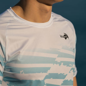 Men’s triathlon running t-shirt – lightweight, breathable, and moisture-wicking for triathletes - kiwami sports