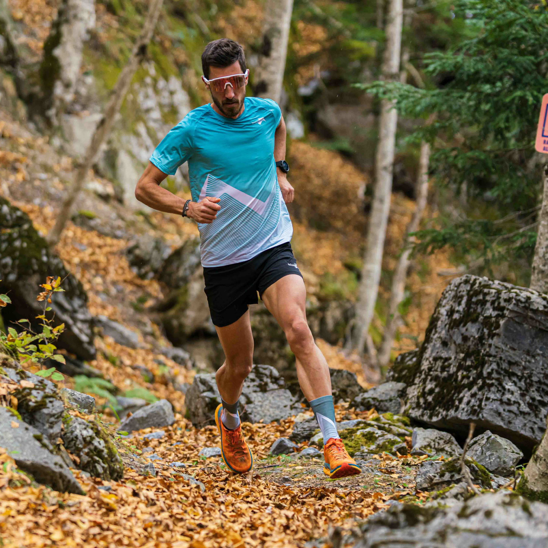 Men s running t shirt Cascade