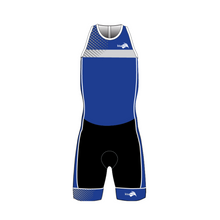 Load image into Gallery viewer, PRIMA 2 RACE JUNIOR TRISUIT UNISEX- BLACK/BLUE
