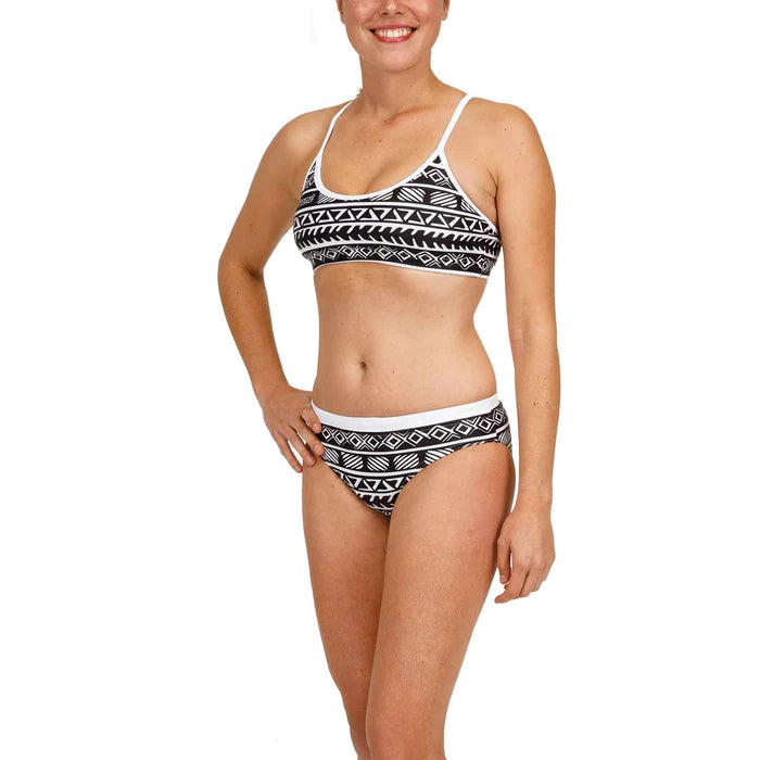 KIRI TWO-PIECE SWIMSUIT- SAFARI