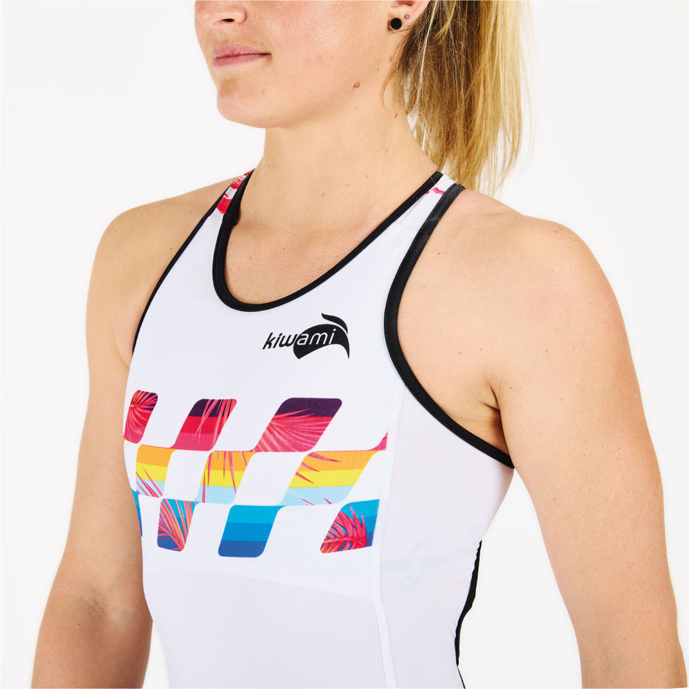 Trifonction femme openback Léman Triathlon | Kiwami