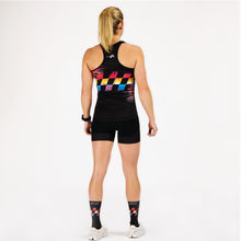 Load image into Gallery viewer, Sleeveless running tops for women to keep you cool, dry, and comfortable. Ideal for training on warm days. Made by Kiwami Sports, triathlon brand since 2003
