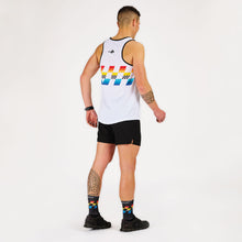 Load image into Gallery viewer,  Men's Running Tanks Kiwami Sports for triathletes and runners. Running singlets allow you to run comfortably. Lighweight, breathable.
