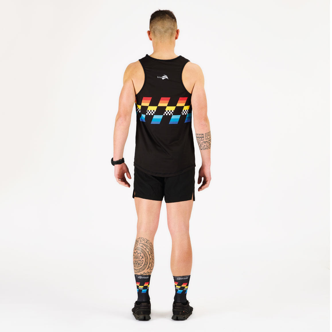 Kiwami Triathlon North America - Men's Running Tank Finisher Black