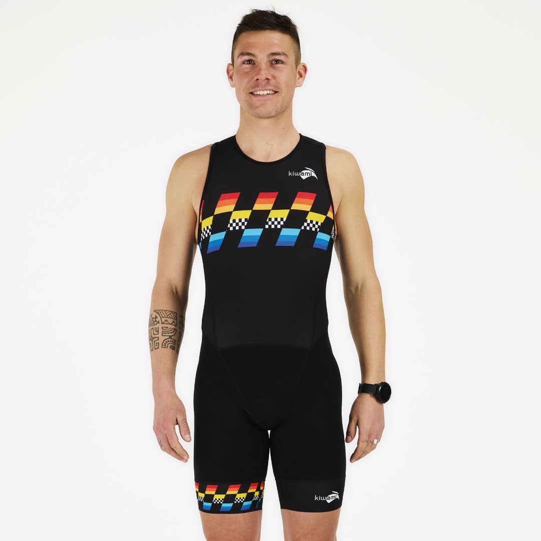 HIRANGA AMPHIBIAN TRISUIT- FINISHER BLACK