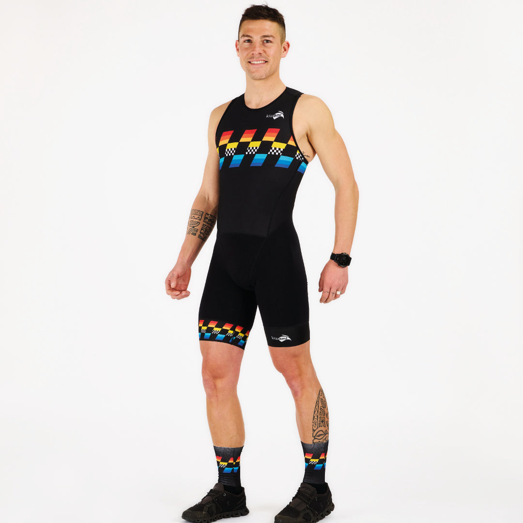 HIRANGA AMPHIBIAN TRISUIT- FINISHER BLACK