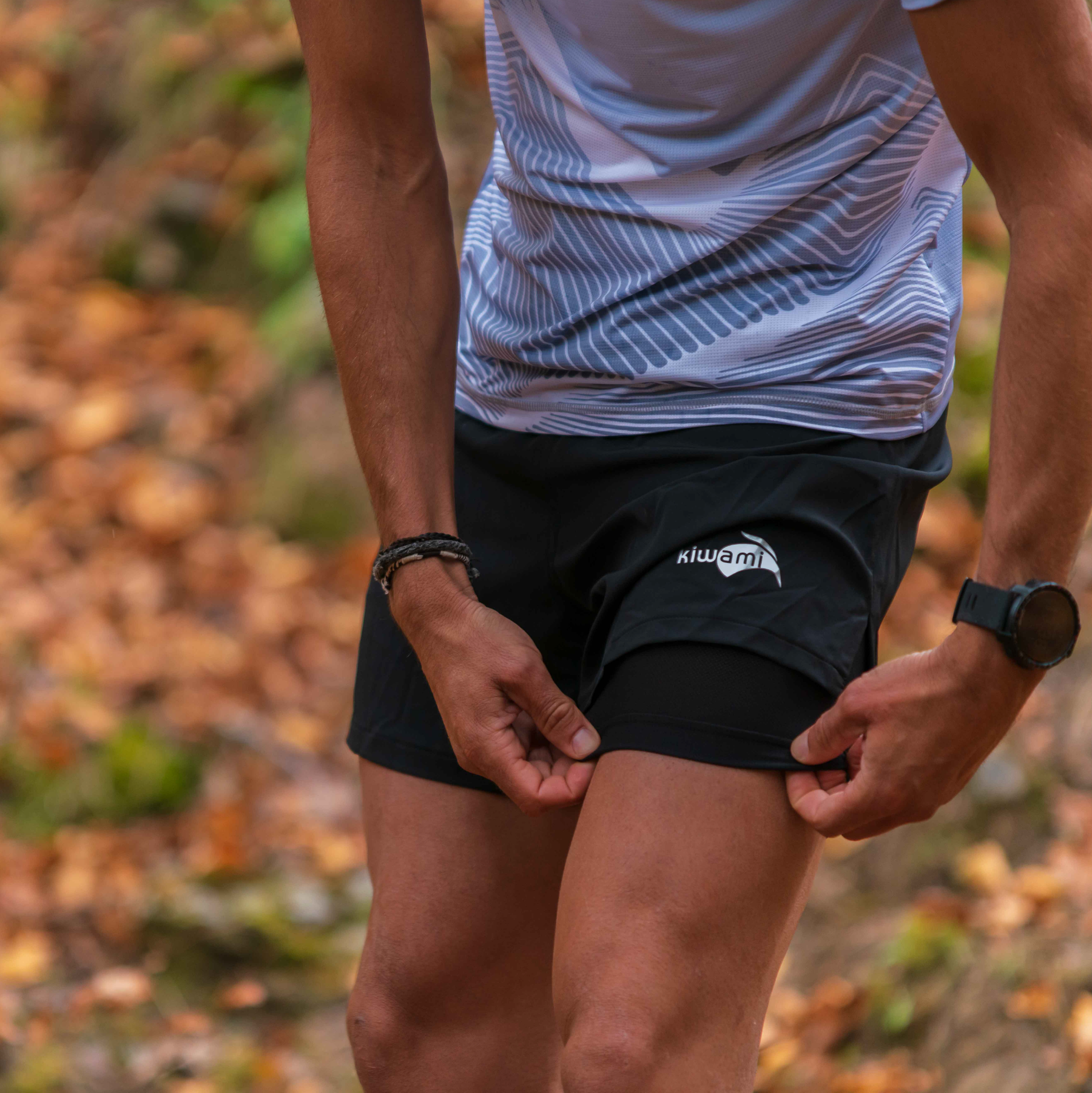 Izard men's running shorts