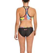 Load image into Gallery viewer, KIRI TWO-PIECE SWIMSUIT- AFRICAN WAX
