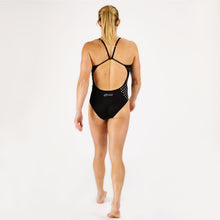 Load image into Gallery viewer, selection of women's athletic one-piece swimwear. MOANA One-Piece Swimsuits will help you get through your swim sessions with its chlorine-resistant and abrasion-resistant fabric. Kiwami Sports triathlon swim bike run
