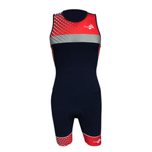 Load image into Gallery viewer, PRIMA 2 RACE TRISUIT- NAVY/RED
