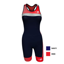 Load image into Gallery viewer, PRIMA 2 RACE OPENBACK TRISUIT BLACK BLUE
