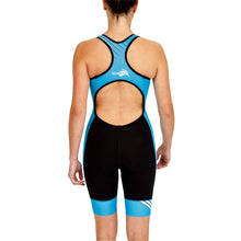 Load image into Gallery viewer, PRIMA 2 RACE OPENBACK TRISUIT BLACK LAGOON
