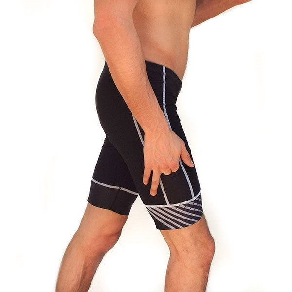 PRIMA 2 TRI SHORTS- BLACK