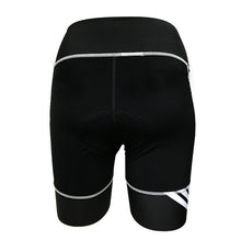 Load image into Gallery viewer, WOMEN'S PRIMA 2 TRI SHORTS BLACK
