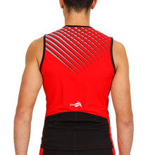 Load image into Gallery viewer, PRIMA 2 TRI TOP- BLACK/RED
